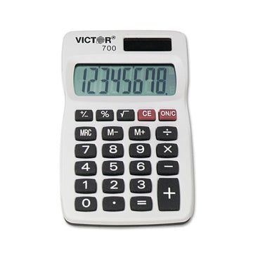 Victor® 700 Pocket Calculator, 8-digit Lcd freeshipping - TVN Wholesale